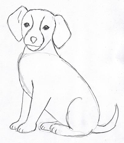 Dog Drawing Step by Step - Art Starts for Kids