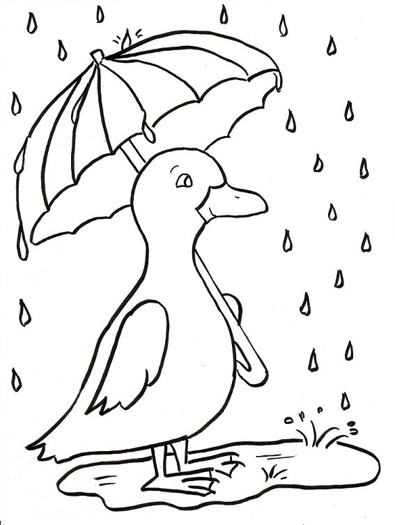 4400 Top Coloring Pages Rain For Free