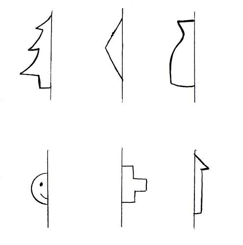 2d simple vector monochrome easy minimalistic symmet...