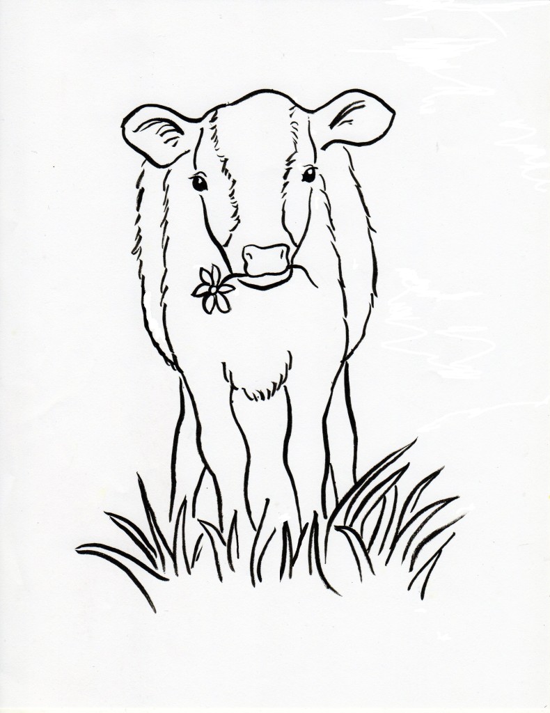 calf-coloring-page-art-starts