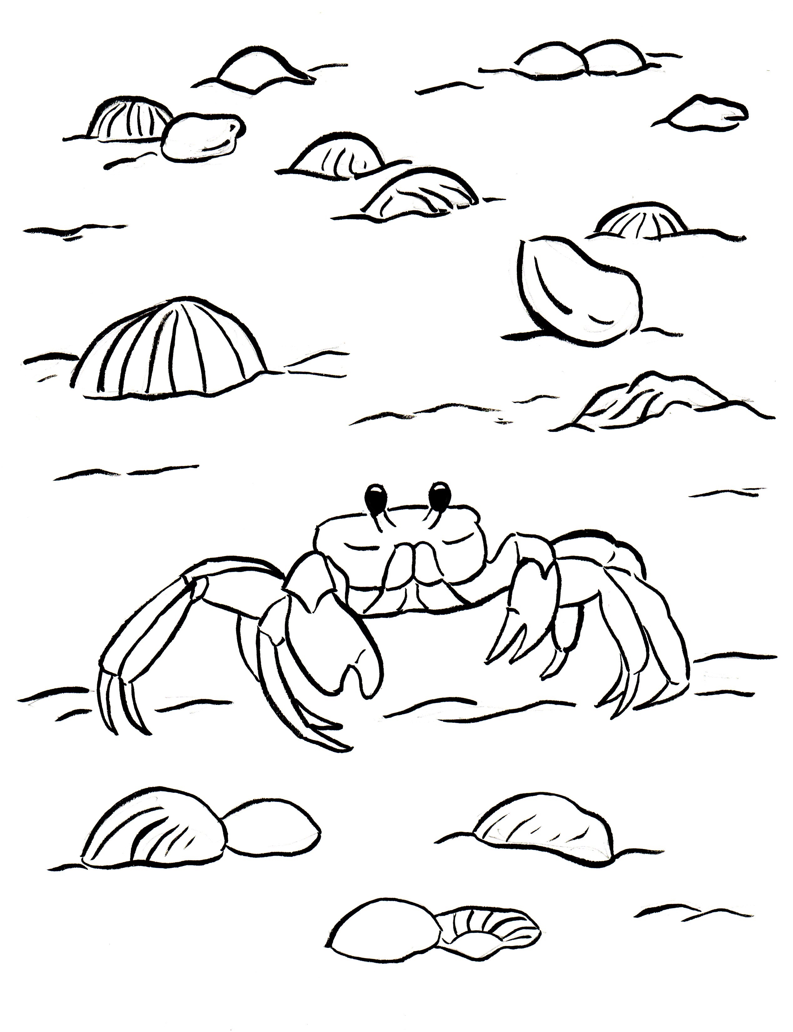 tcrab coloring pages - photo #34