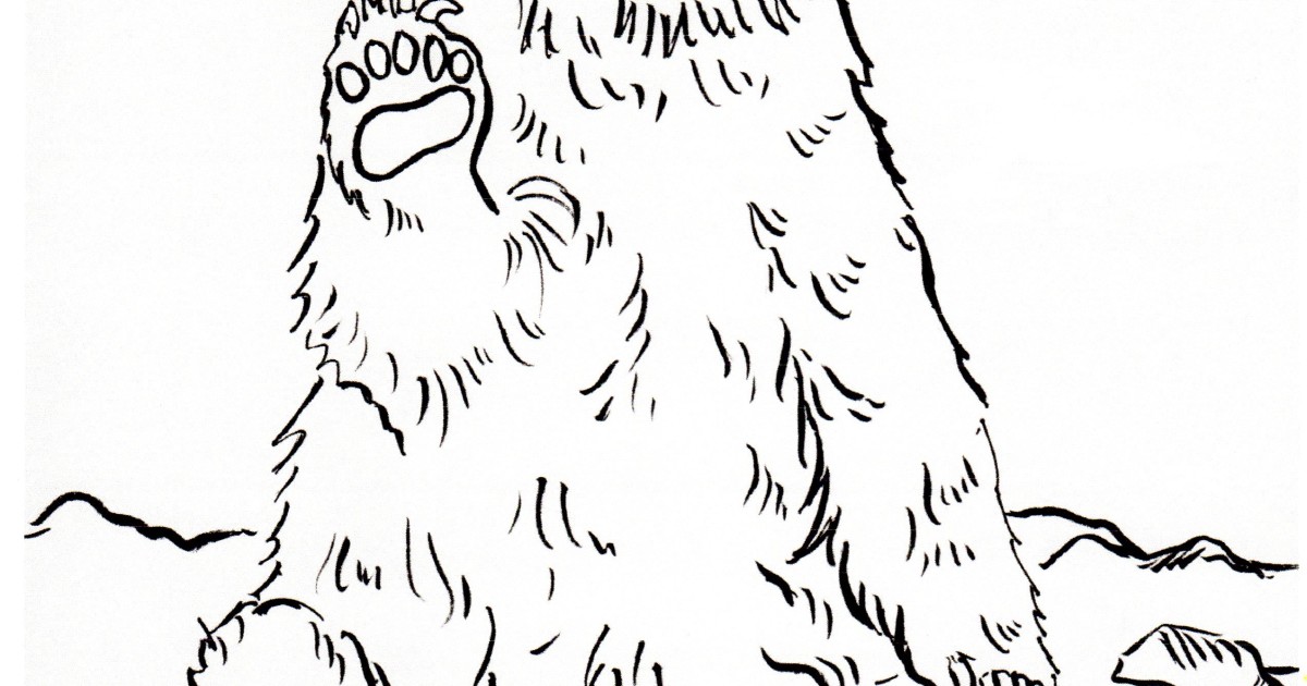 Grizzly Bear Coloring Page - Art Starts for Kids