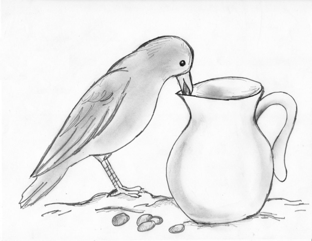 crow and pitcher9