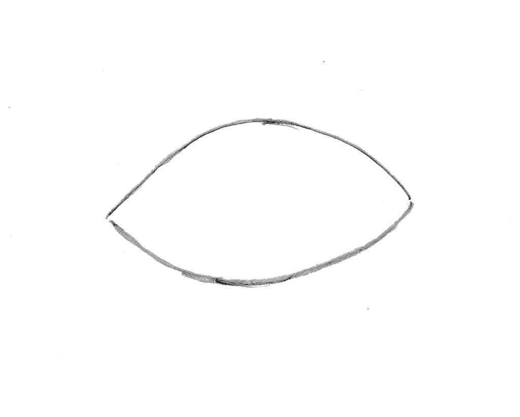 how to draw an eye 1