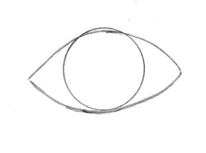 how to draw an eye 2