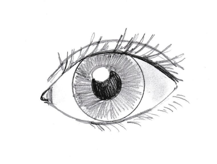 Simple eye drawing by GothicRedWitch on DeviantArt-saigonsouth.com.vn