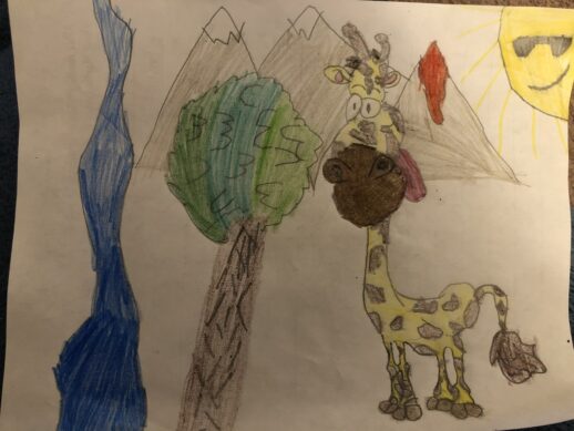 giraffe hooves - Art Starts